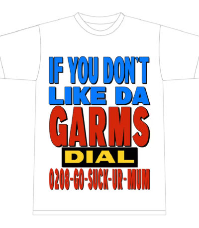 Corteiz 0208 Go Suck Urself T-Shirt - White - Corteiz