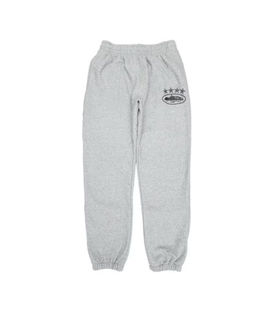 Corteiz 4Starz Alcatraz Sweatpants – Grey - Corteiz
