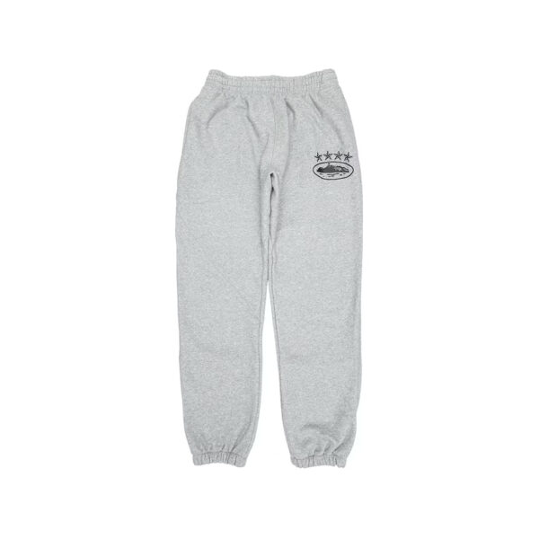 Corteiz 4Starz Alcatraz Sweatpants – Grey - Corteiz