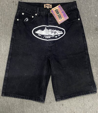 Corteiz Alcatraz Baggy Jeans Black - Corteiz
