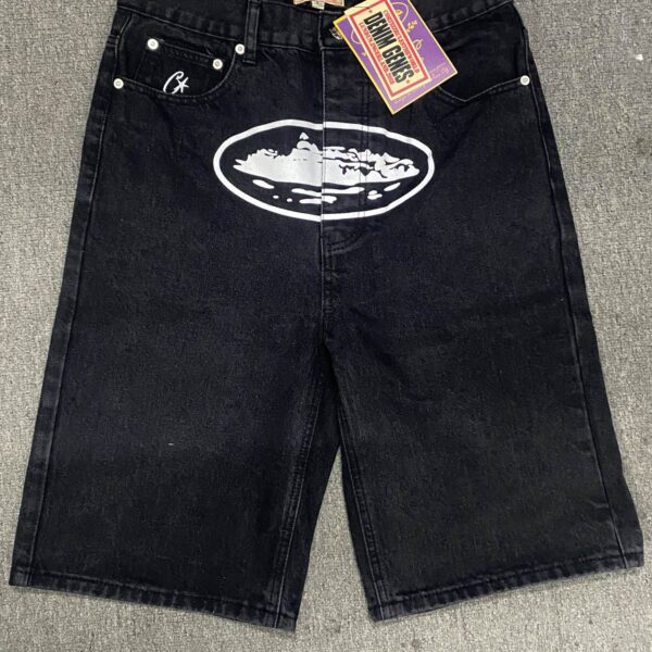 Corteiz Alcatraz Baggy Jeans Black - Corteiz