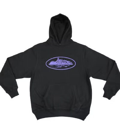 Corteiz Alcatraz Hoodie Black/Purple – Top Trendy