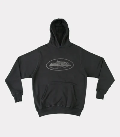 Corteiz Alcatraz Hoodie Black – Streetwear Vibes