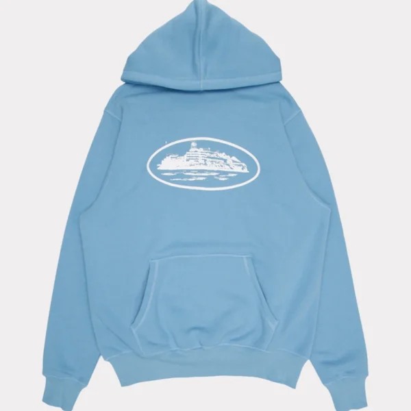 Corteiz Alcatraz Hoodie - Blue – Urban Appeal