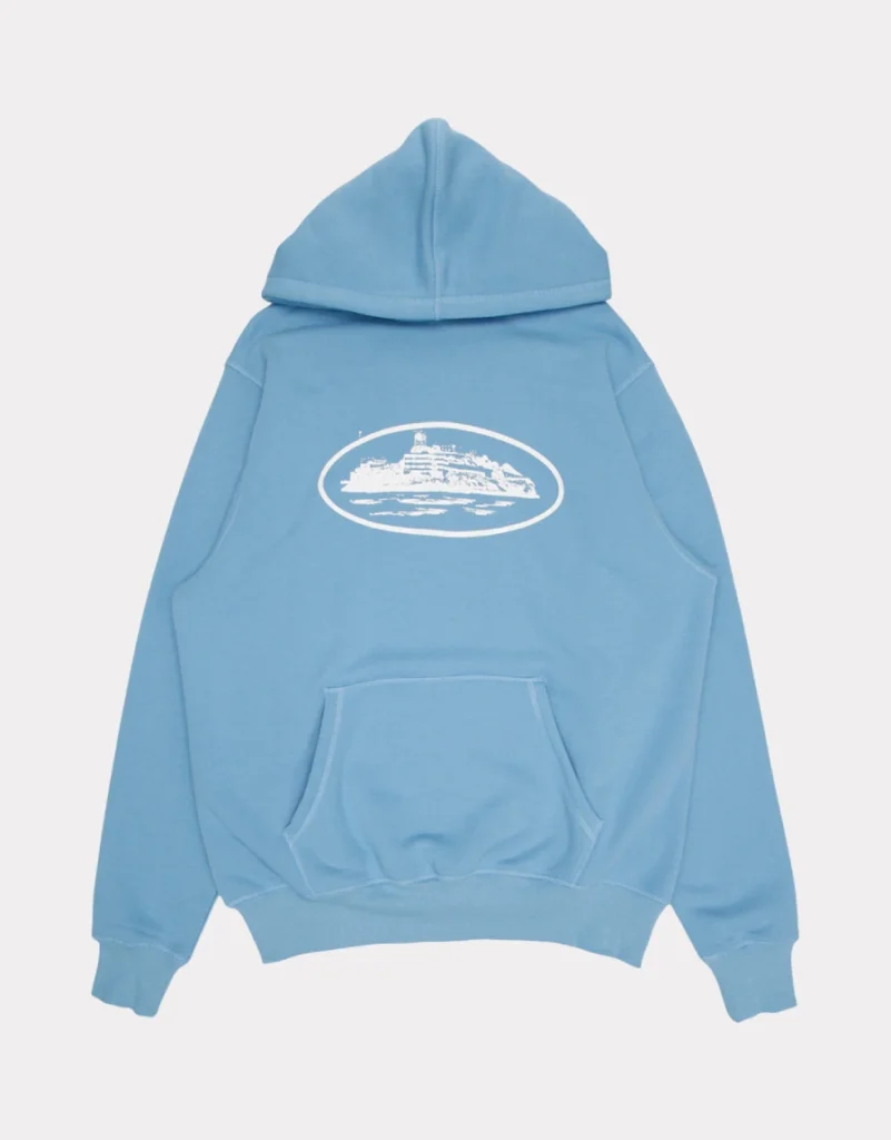Corteiz Alcatraz Hoodie - Blue – Urban Appeal