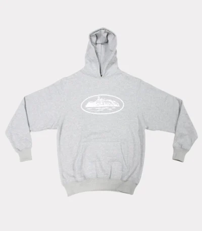 Corteiz Alcatraz Hoodie - Grey – Casual Fit with Street Style