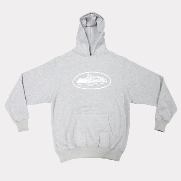 Corteiz Alcatraz Hoodie - Grey – Casual Fit with Street Style