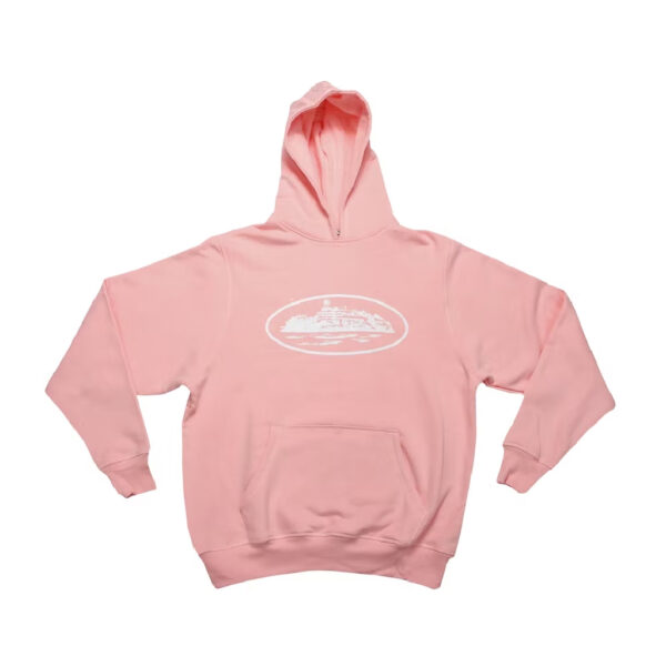 Corteiz Alcatraz Hoodie Pink - Crtz Clothing