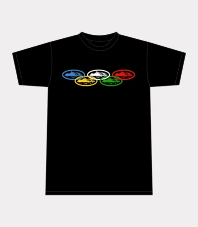 Corteiz Alcatraz Olympic T-Shirt - Black - Corteiz