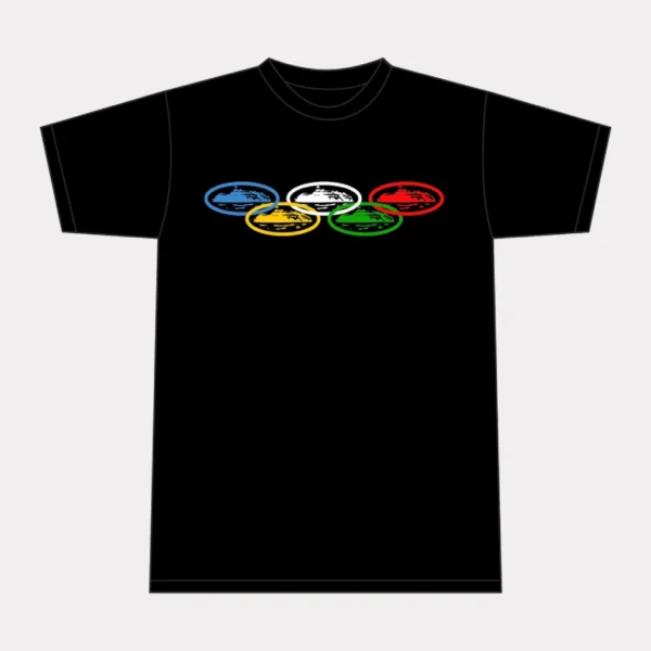 Corteiz Alcatraz Olympic T-Shirt - Black - Corteiz