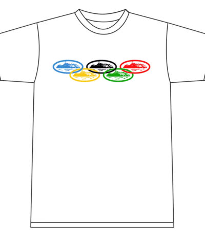 Corteiz Alcatraz Olympic T-Shirt - White - Corteiz