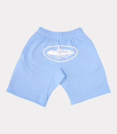 Corteiz Alcatraz Shorts - Baby Blue - Corteiz