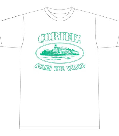 Corteiz Alcatraz T-Shirt - White - Corteiz