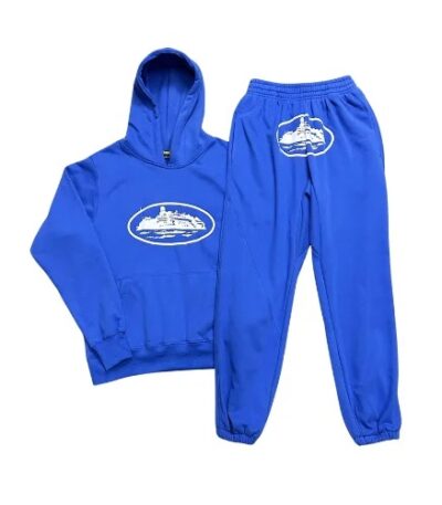 Corteiz Alcatraz Tracksuit Dark Blue for Daily Street Style