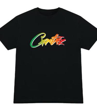 Corteiz Allstarz Gradient Carni T-Shirt - Black - Corteiz