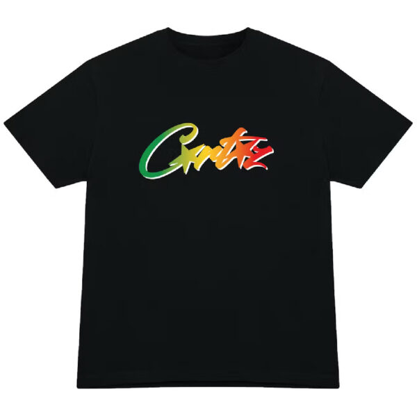 Corteiz Allstarz Gradient Carni T-Shirt - Black - Corteiz