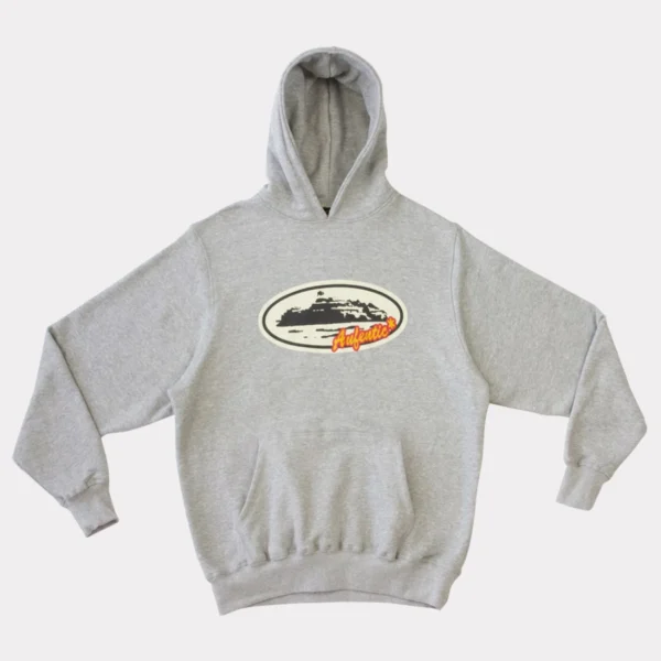 Corteiz Aufentic Hoodie Grey - Comfort Hoodie