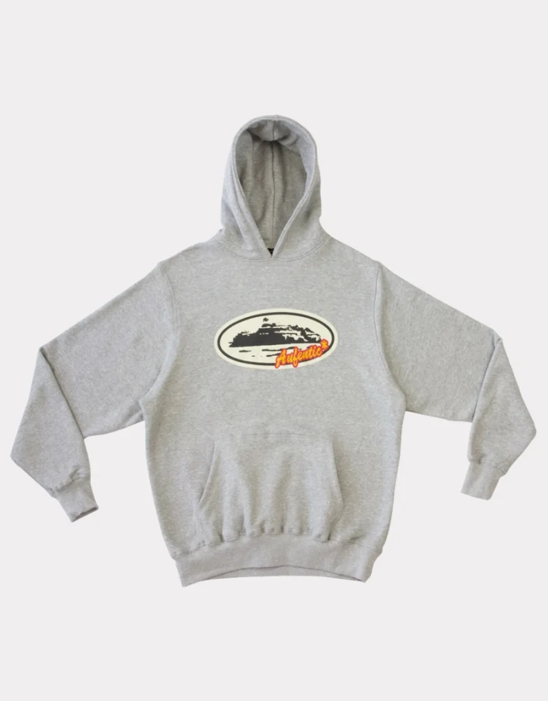 Corteiz Aufentic Hoodie Grey - Comfort Hoodie