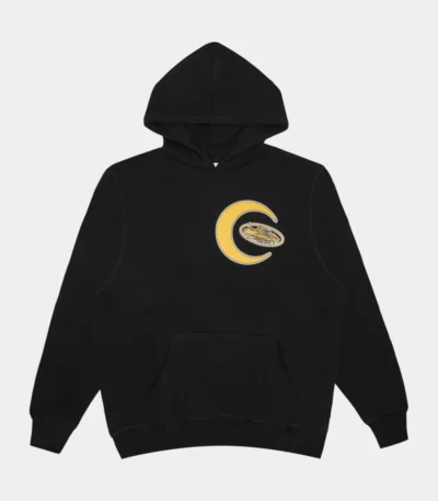 Corteiz Crescent Hoodie Black - Uk Store