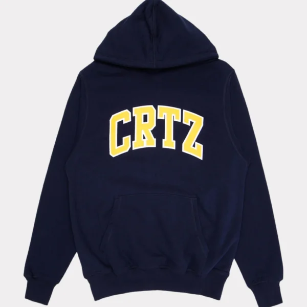 Corteiz Crtz Dropout Hoodie Navy - officialcrtzuk.com