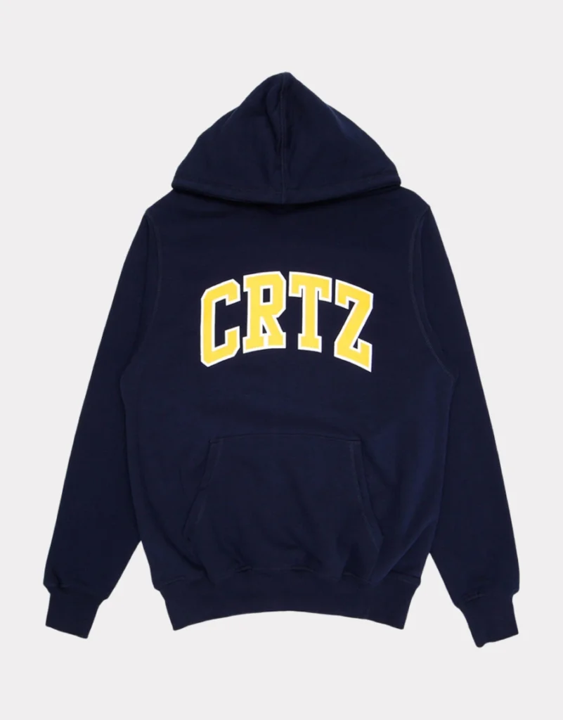 Corteiz Crtz Dropout Hoodie Navy - officialcrtzuk.com