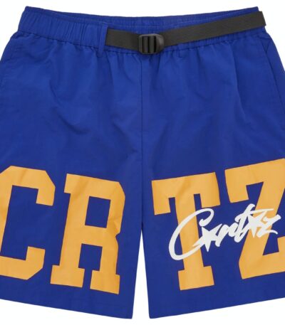 Corteiz Crtz Nylon Shorts - Blue - Corteiz