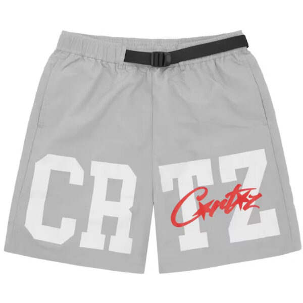 Corteiz CRTZ Nylon Shorts - Grey - Corteiz