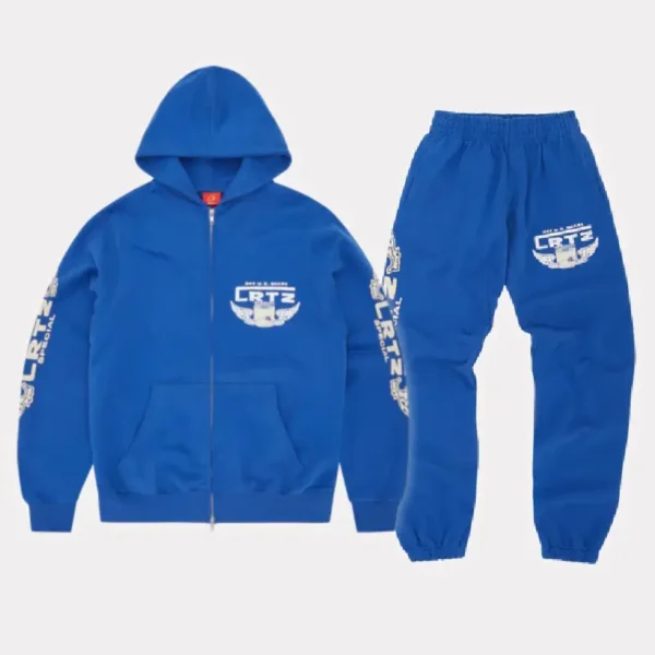 Corteiz Gasolina Tracksuit Royal Blue for Daily Street Vibes