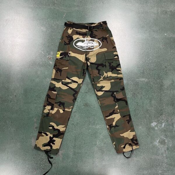 Corteiz Guerillaz Cargos - Dutty Camo Streetwear Style