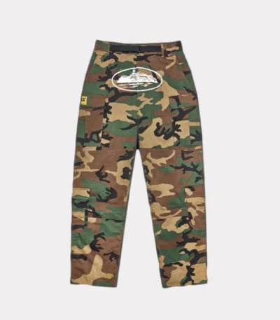 Corteiz Guerillaz Cargos - Woodland Camo Daily Wear