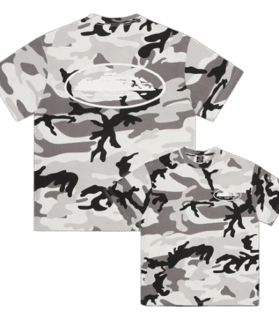 Corteiz Island Puff Arctic Camo Tee - Corteiz