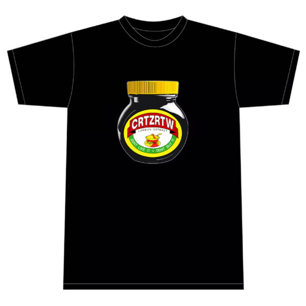 Corteiz Marmite T-Shirt - Black - Corteiz