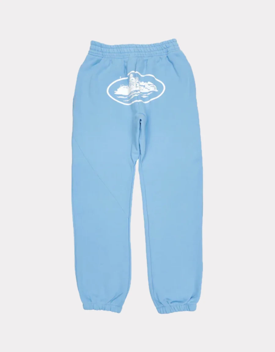 Corteiz Og Alcatraz Joggers - Blue - Corteiz Corteiz Og Alcatraz Joggers - Blue - Corteiz