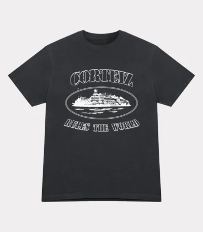 Corteiz OG Alcatraz T-Shirt - Black - Corteiz