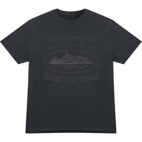 Corteiz OG Alcatraz T-Shirt Triple - Black - Corteiz