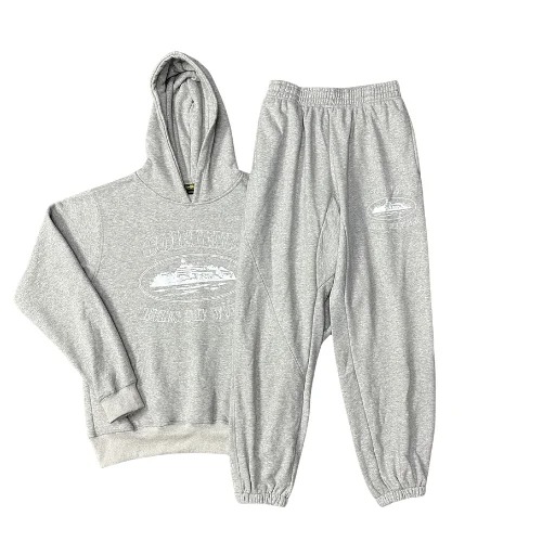 Corteiz Superior Grey Tracksuit - Corteiz Corteiz Superior Grey Tracksuit - Corteiz