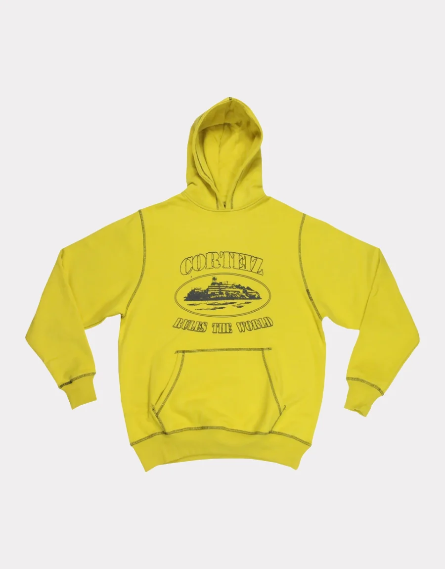 Corteiz Superior Hoodie Yellow - Crtz Store Corteiz Superior Hoodie Yellow - Crtz Store