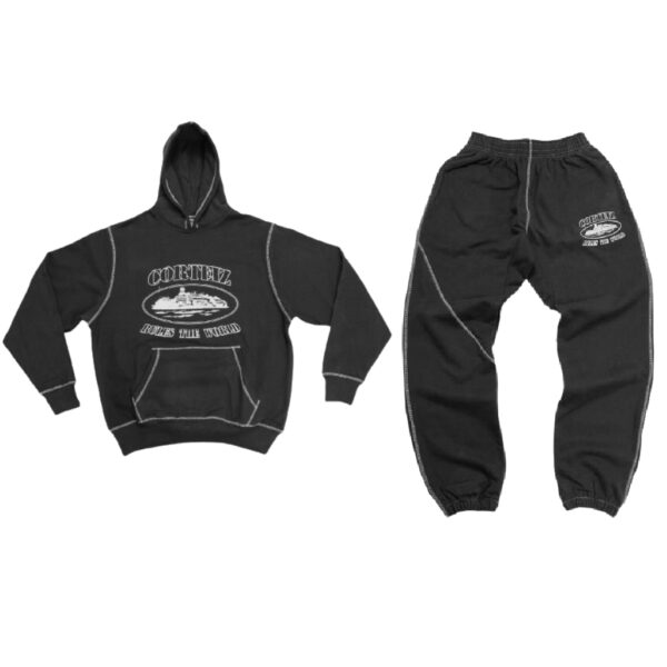 Corteiz Superior Tracksuit Black _ Streetwear Style