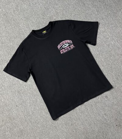 CROYEZ FRATERNITÉ PUFF T-SHIRT - BLACK/PINK - Corteiz